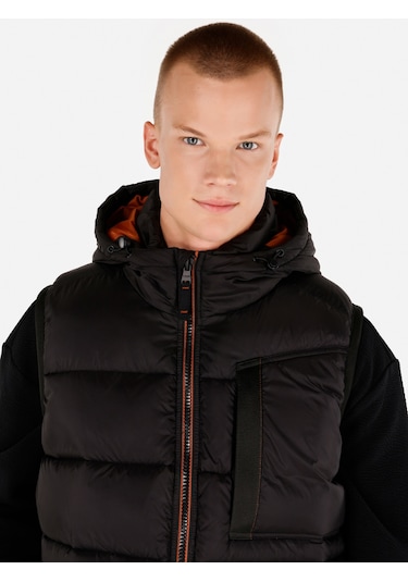 Colins Siyah Erkek Yelek Cl1069872 Q1.v1 Blk Siyah
