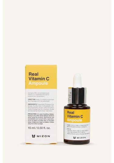 Defacto Mizon Real Vitamin C Ampoule Canlandırıcı Cilt Serumu 15 ml H8787AXNS
