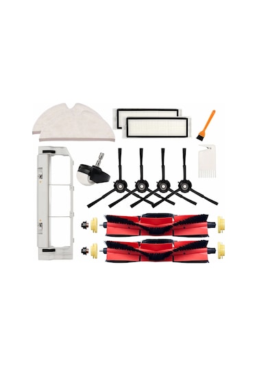 Savoringdetails Elektrikli Süpürge Aksesuarları Ana Yan Fırça Hepa Filtre Paspaslar