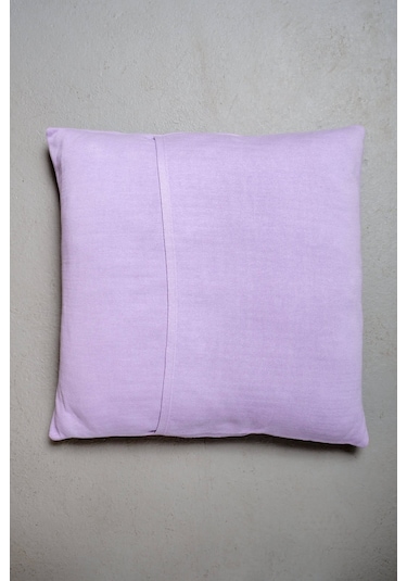 Peraluna Free Pıllow %100 Organik Pamuk Triko Yastık Kılıfı 60x60 Cm Lila - Lila