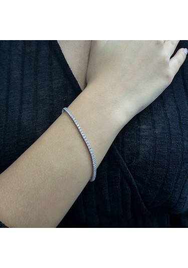 Lova 3,15 Karat Pırlanta Su Yolu Bileklik - 4040010