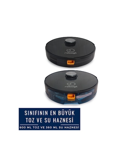 Robogil Stella 500B Robot Süpürge ve Paspas