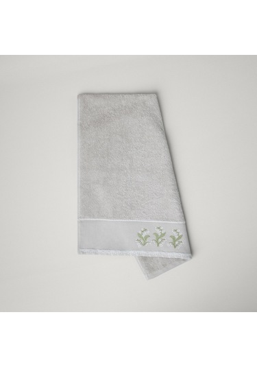 Linens Evara Pamuk 50x85 Cm Yüz Havlusu Stone Taş
