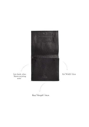 Watchofroyal Deri Kese Black - Unisex Çok Renkli