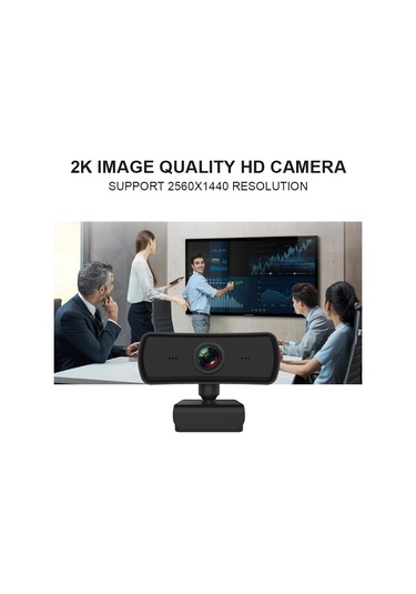 Sones C3 400w Piksel 2k Çözünürlük Otomatik Odaklama Hd 1080p Web Kamerası 360 Derece Dönüş Canlı Yayın Video Konferans Çalışması İçin Mikrofonlu Usb Sürücüsüz Web Kamerası