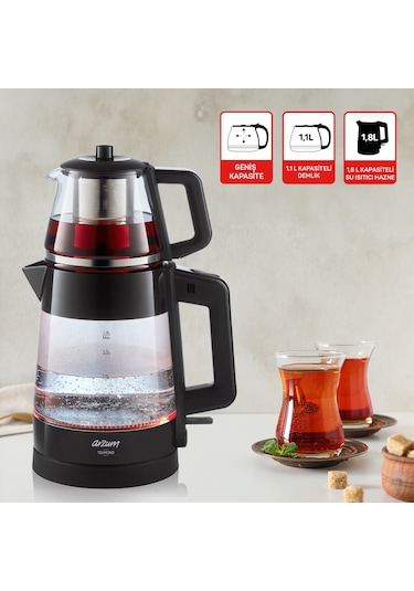 Arzum AR3136 Teamond 1.8 L 1800 W Çay Makinesi