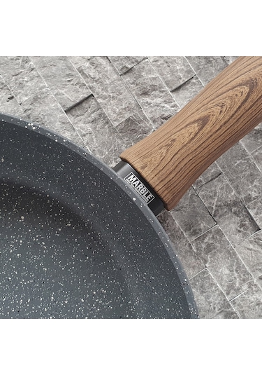 Leydi Marble Natura Granit Tava 32 CM