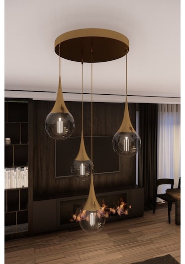 Liora Modern Su Damlası Avize - Şık Ve Minimalist Led Sarkıt Aydı 1 ADET