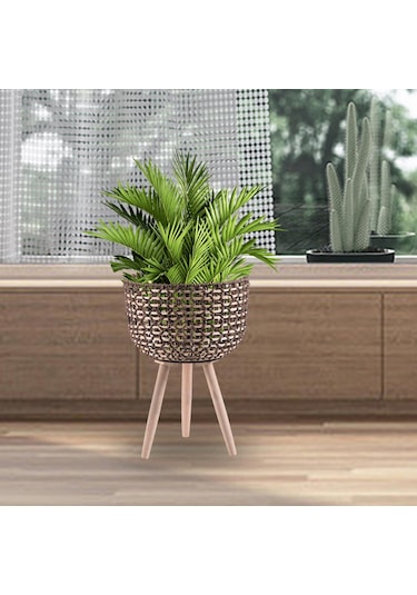 Suntek Magideal Daire Çizim Odası Için Ayaklı Saksı Ile M stil a