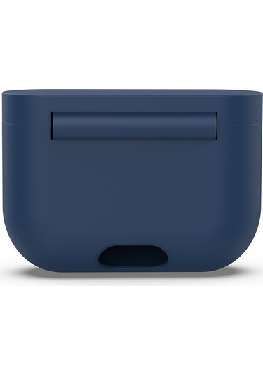 Honmex Sony Wf-1000xm3 Kulaklık Koruması - Yumuşak Silikon Kılıf - Mavi Renk Mavi