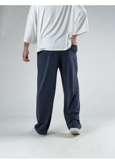 Cocopelli Rahat Kesim İndigo Erkek Baggy Pantolon Coc3142