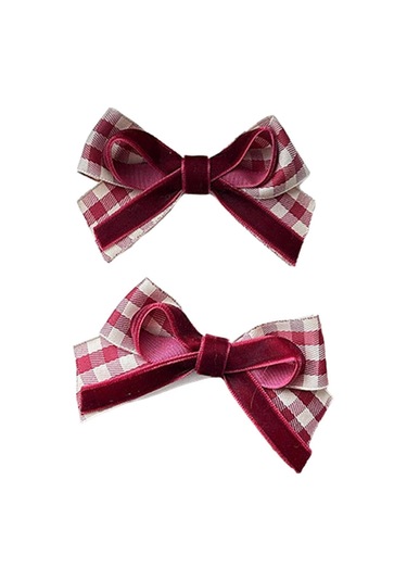 Noel Papyon Saç Tokası Fransız Tarzı Saç Tokası Kızlar Tokal Diğer