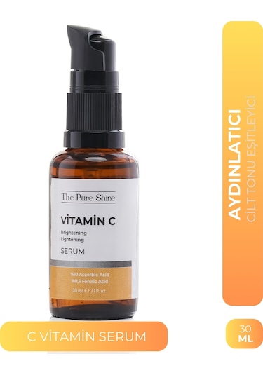 The Pure Shine Aydınlatıcı Vitamin C Serum 30 ML