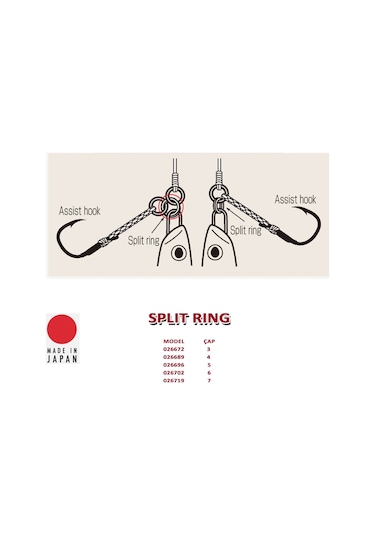 Shout Split Ring Halka Numara : 5
