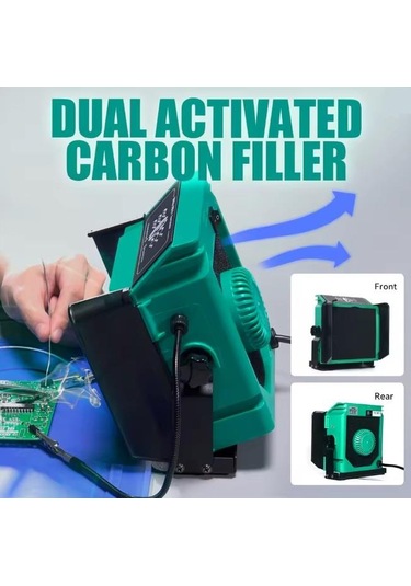 Prolink P48dq-ı Çift Filtreli Masaüstü Duman Emici