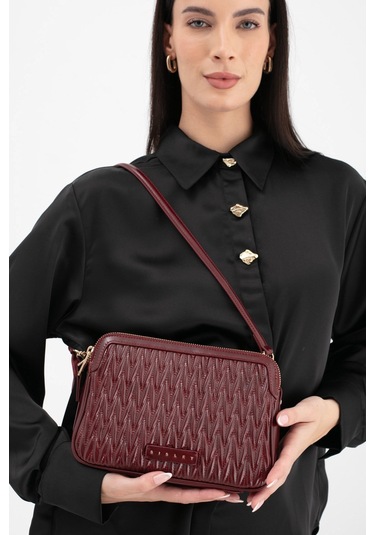 Sisley Kadın Kol Çantası Sly275 Bordo