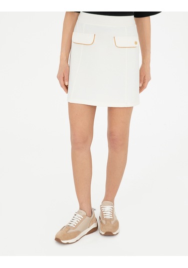 Pierre Cardin Kadın Ekru Etek Örme 50282652-vr019 Ekru