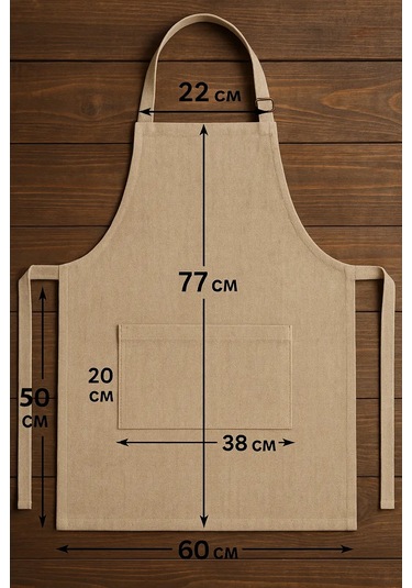 Levına Kuaför Ve Makyaj Sanatçısı İçin Mutfak Önlüğü 391419341 Mavi