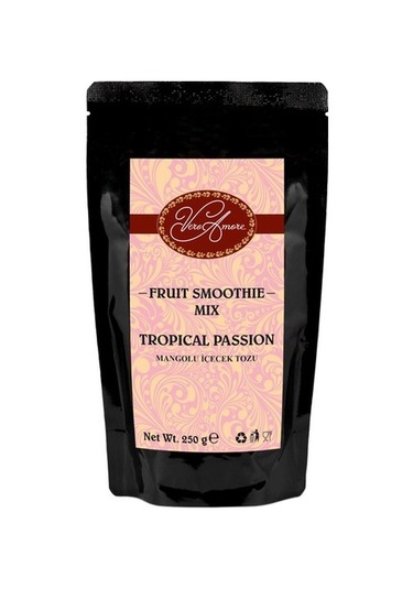 Vero Amore Fruit Smoothie Mix Tropical Passion Mango Aromalı İçecek Tozu 250 G