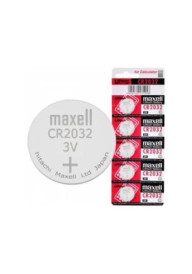 Maxell Cr2032 3V Lithium Pil 5 Li Paket