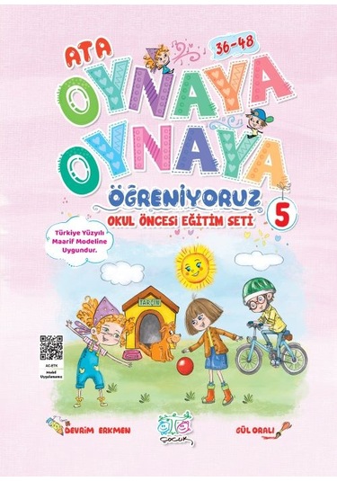 Ata Oynaya Oynaya Öğreniyoruz Eğitim Seti 3-4 Yaş