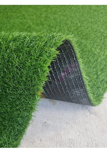 3x4 Metre Yapay Çim Halı, Lastik Taban, Yeşil Suni Halı, 7 Mm Kalınlığında 300 x 400