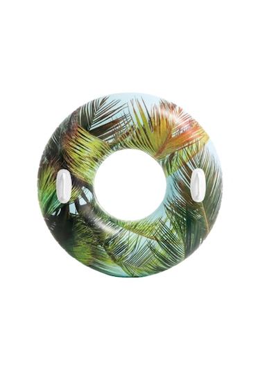 Tutunmalı Transparan Çiçekli Simit 97 Cm İntex - 58263 001