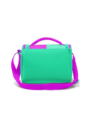 Coral High Kids Pembe Su Yeşili Kedi Desenli Thermo Beslenme Çantası 11854