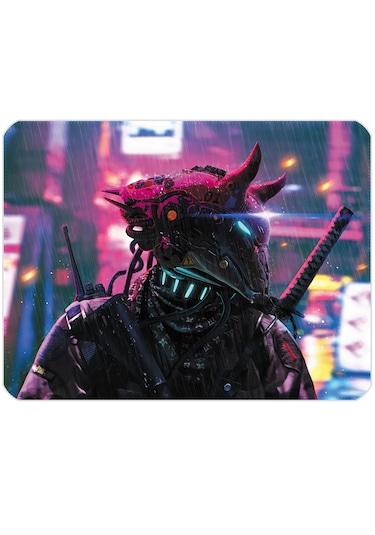 40x30cm Gaming Oyuncu Mousepad Cyberpunk Samurai Mp054030
