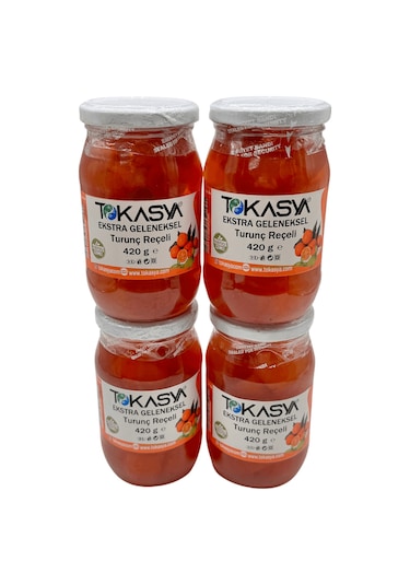 Tokasya Turunç Reçeli Kavanoz 4 x 420 G