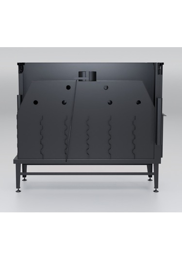 Schömne Elegance Asansörlü Çelik Şömine Haznesi Sol Açık 160 Lık