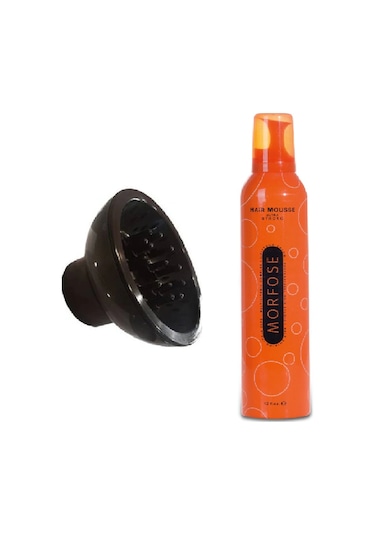 Vigo Fön Başlığı Konik Yaylı + Morfose Turuncu Saç Köpüğü 350 ML