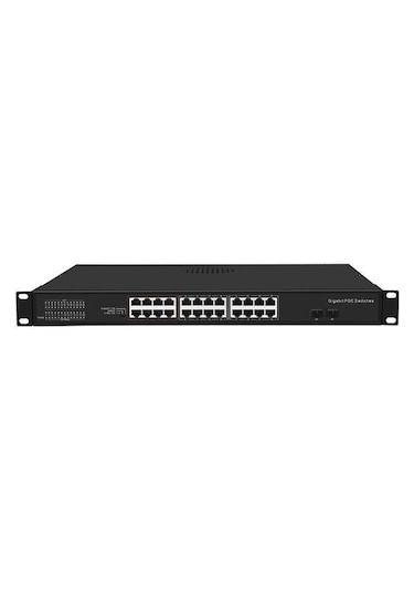 Ods 08ODS-24GP2S-300 24 Port 300 W Full Poe Gigabit 2x Sfp Yönetilemez Switch