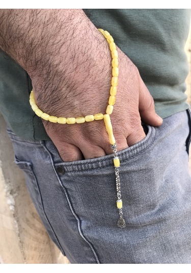 Hareli Beyrut Damlası Kapsül Kesim Toz Kehribar Tesbih N11.6172