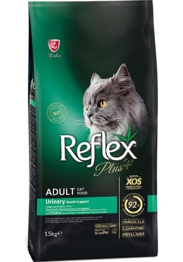 Reflex Plus Urinary Tavuklu Yetişkin Kedi Maması 15 KG
