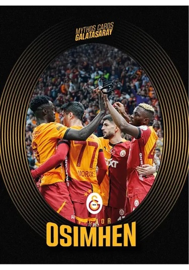 Galatasaray Victor Osimhen Exclusive: Vo9 Tam Set Koleksiyon Kartları - Kutu