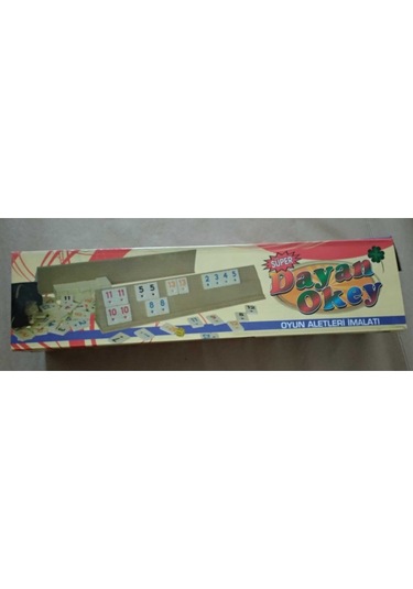 Dayan Büyük Boy Plastik Okey Takımı