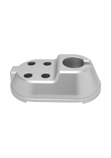 Moveevo Fasya Tabancası İçin Kablosuz Şarj Gövdesi - Abs Malzeme, Dürtme Önleyici Paspaslı, Taşınabilir Depolama Ve Gösterim Aksesuarı Gümüş Diğer