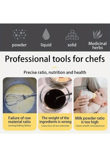 Cordial 500g/0.1g Dijital Mutfak Kaşığı Tartısı Lcd Ekran Siyah 1 Adet Siyah-