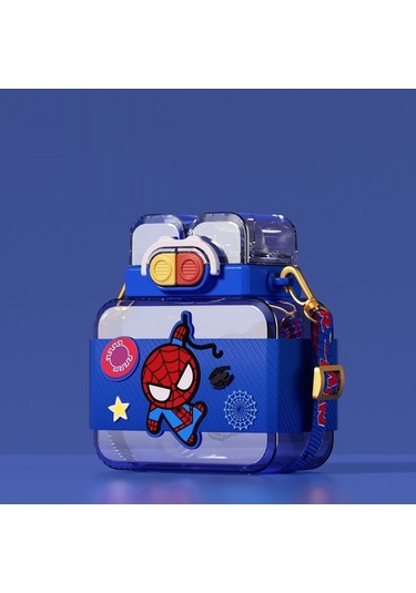 Jian Fan Çocuk Suyu Yüksek Kaliteli Çiftçi Pipet Bardağıspor Okul Özel Fincan-mor Mor