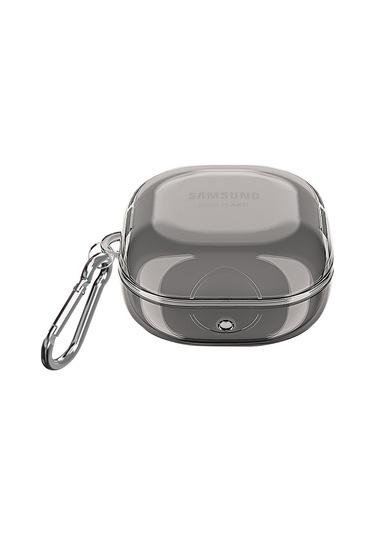 Microsonic Samsung Galaxy Buds Pro Kılıf Askı Aparatlı Tranparan Silikon Füme