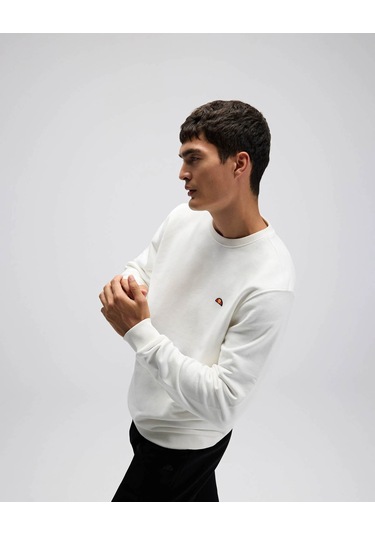 Ellesse Beyaz Erkek Sweatshirt Em579 Beyaz