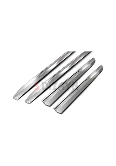 S-dizayn Renault Clio 5 Krom Yan Kapı Çıtası 4 Prç. 2019 ve Üzeri