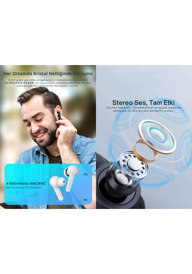 Zcwatch E0425 Bluetooth 5.3 Kulaklık