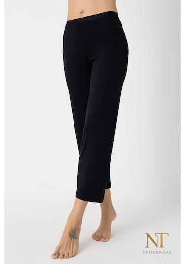 Nt Underwear Bambu İçlik Pantolon Astarı Siyah