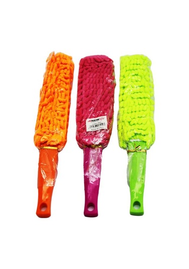 Toz Alma Püskülü Kısa Saplı Eko Makarna Tozluk Royaleks-clkn-1852 Çok Renkli