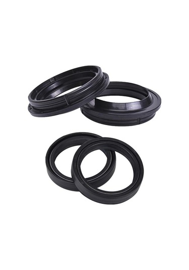 Ganzhoushop Yağ X X Ve Toz Suntek Siyah Ön Mv Mm Kiti Keçesi Keçesi Için F4 Çatal Agusta 63 50 11 İx Siyah