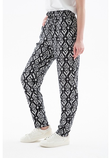 Fashion Friends Bayan Pantolon 25y0843k1 Siyah Siyah