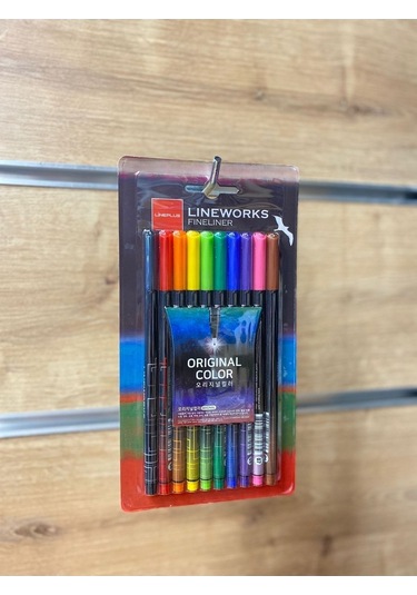 Lineworks Fineliner Orginal Renk Kalem Seti 10 'lu Set