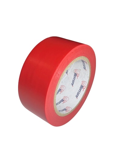Mercure Yer İşaretleme Bandı Kırmızı 48mm. 30mt.